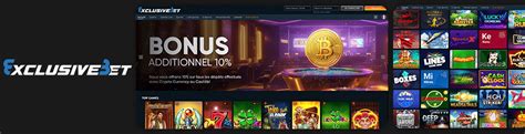 exclusivebet casino bonus code.